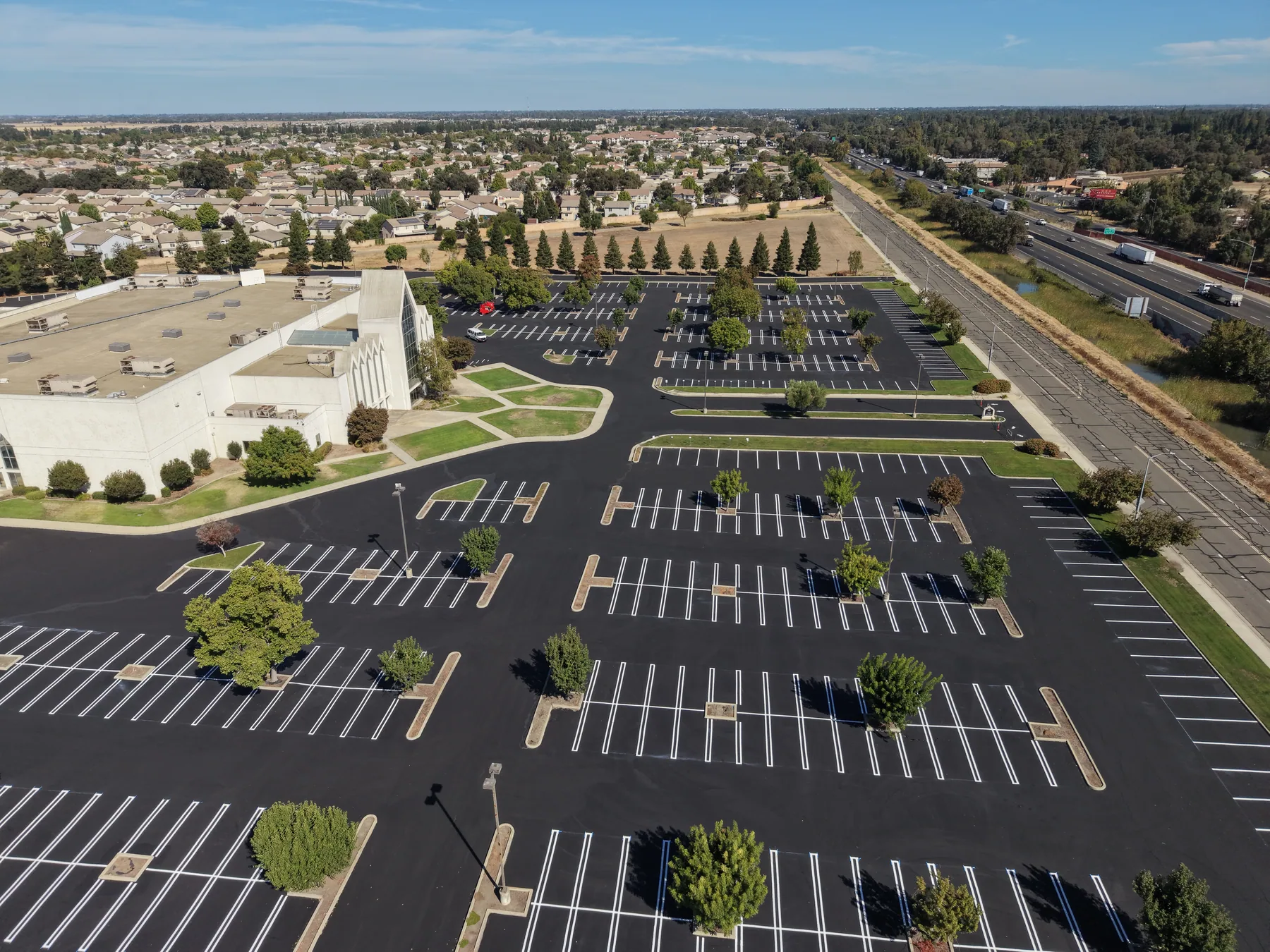 Construction Progress aerial project image 2